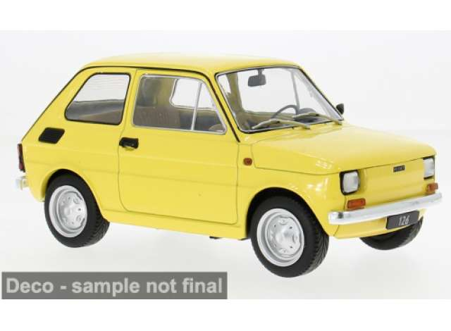 FIAT 126 (1972), yellow