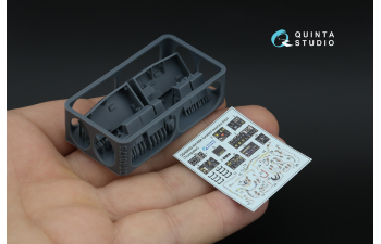 3D Декаль Передние отсеки авионики для AH-64A (Trumpeter) (с 3D-печатными деталями)