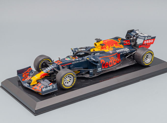 RED BULL RACING RB16 #33 "Aston Martin Red Bull Racing" Max Verstappen победитель 70th Anniversary GP (2020)