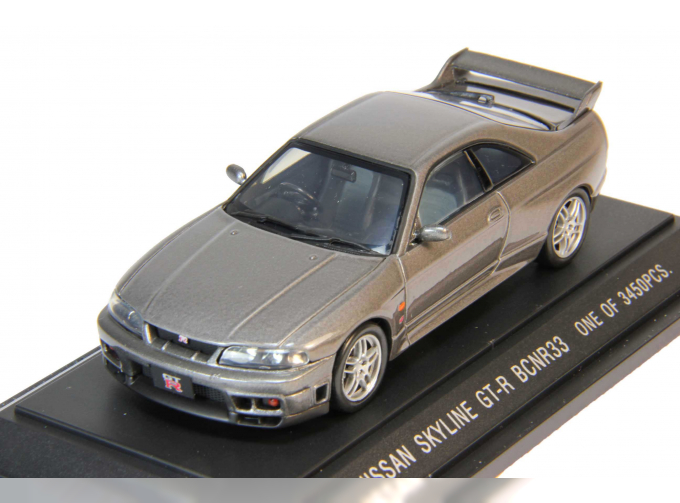 NISSAN Skyline GT-R R33, grey