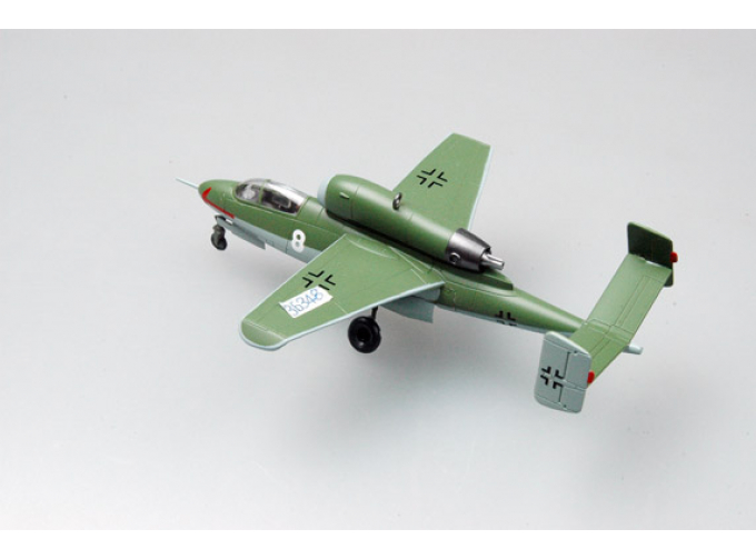 Heinkel He 162 Volksjager Display Model Luftwaffe 1./JG 1 Leck Airfield Germany 1945