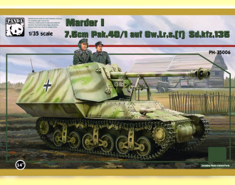 Сборная модель Немецкая САУ Sd.Kfz.135 Marder I 7,5cm Pak 40/1