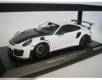 PORSCHE 911 (991.2) GT2RS - 2018 - WHITE W/ BLACK WHEELS