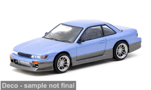 NISSAN Silvia (S13) (1988), blue/grey