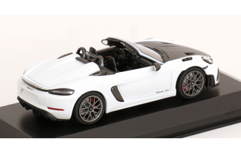 PORSCHE Spyder Rs Weissach Package (2024), White Black