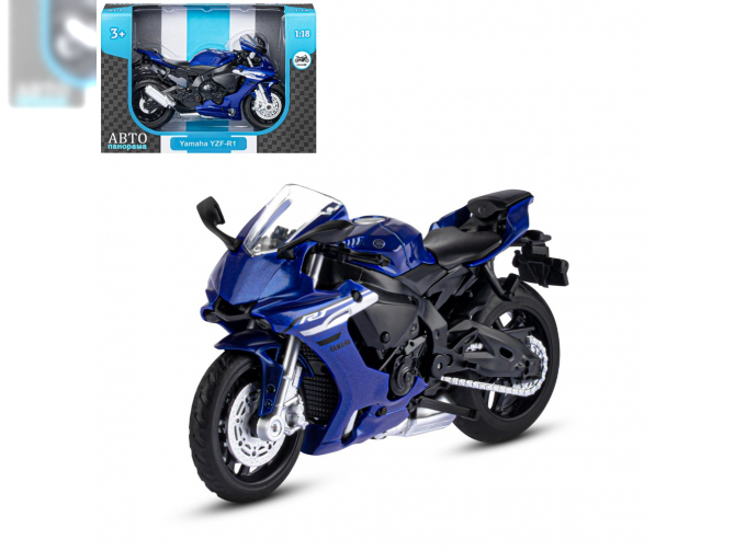 Мотоцикл YAMAHA YZF-R1, синий