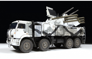 Сборная модель Российский самоходный зенитный ракетно-пушечный комплекс Панцирь-С1