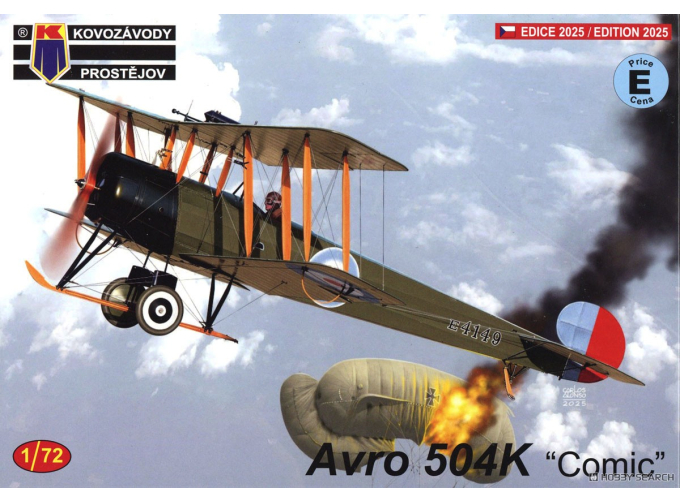 Сборная модель Avro 504K "Comic"