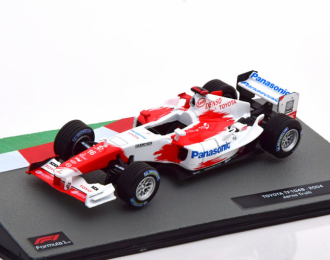 TOYOTA F1 Tf104b N16 Season (2004) Jarno Trulli, White Red