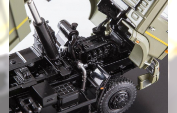 Камский грузовик 6522 6х6 самосвал, хаки