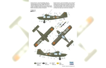 Сборная модель Dornier Do 27 "German, Spanish and Belgian Service"