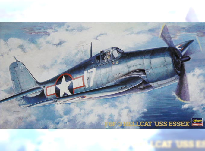 Сборная модель F6F-3 Hellcat "USS Essex"