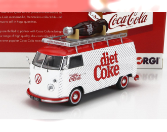 VOLKSWAGEN T1 Van Diet Coke Coca-cola (1965), White Red
