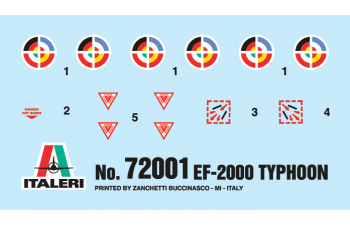 Сборная модель EF-2000 TYPHOON (подарочный набор)