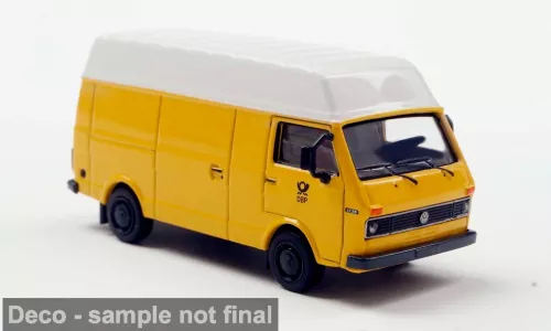 VOLKSWAGEN LT Hochraum-Kasten DBP - Deutsche Bundespost (1975), yellow
