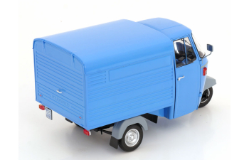 PIAGGIO Ape P501 Van Closed (1979) - Con Vetrina - With Showcase, Blue