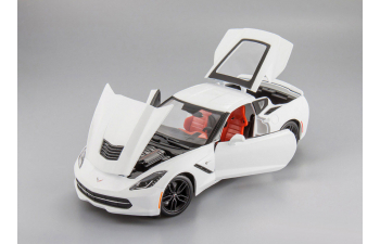 CHEVROLET Corvette Stingray Z51 (2014), white