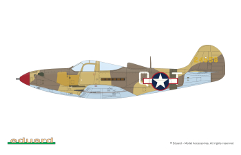 Сборная модель P-39K/L Airacobra Weekend Edition