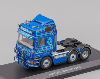 MAN F2000 Tractor Truck 3-assi Germany (1995), blue