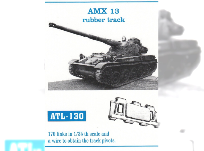 Траки сборные (железные) AMX 13 rubber track