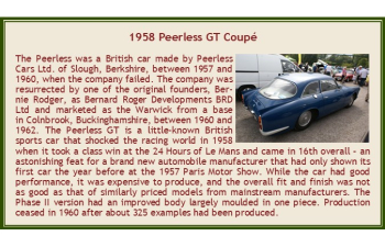 Peerless GT купе (1958), синий