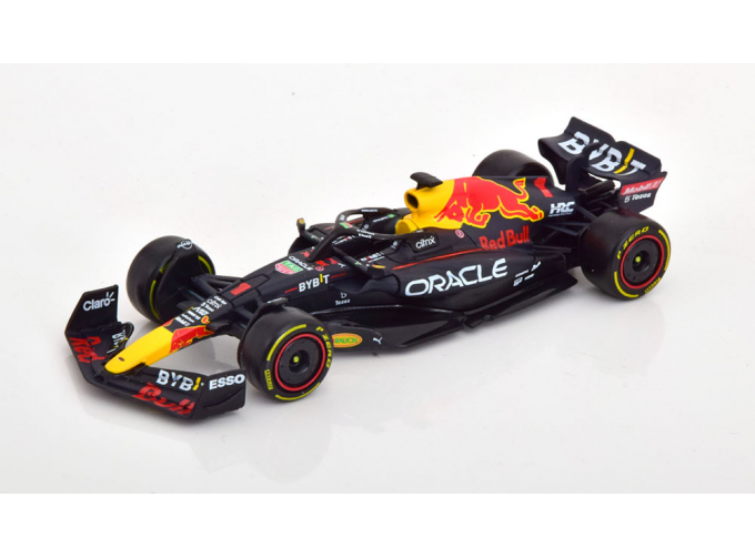 RED BULL F1 Rb18 Team Oracle Red Bull Racing N 1 Season World Champion 2022 Max Verstappen, Matt Blue Yellow Red