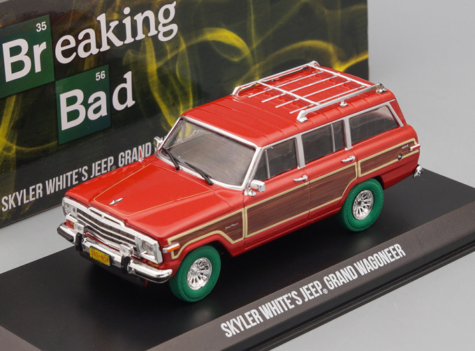 JEEP Grand Wagoneer машина Скайлер Уайт из телесериала "Во все тяжкие", red (Greenlight!)