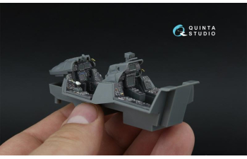 3D Декаль интерьера кабины F-14D Super Tomcat (GWH) (малая версия)