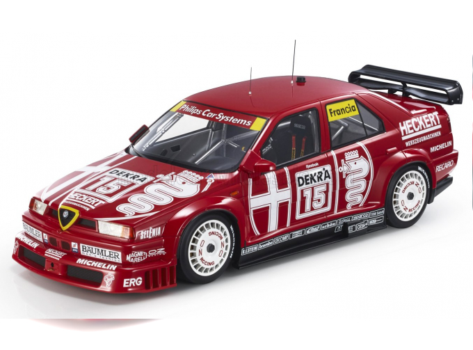 ALFA ROMEO 155 V6 Ti №15 Dtm Season (1993) Giorgio Francia, Red White