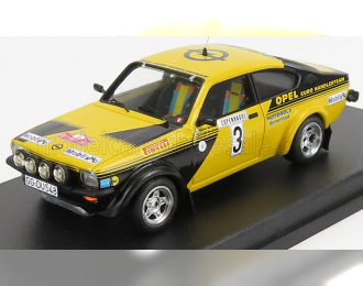 OPEL Kadett Gt/e №3 Rally Montecarlo (1976) H.Mikkola - C.Billstam, Yellow Black