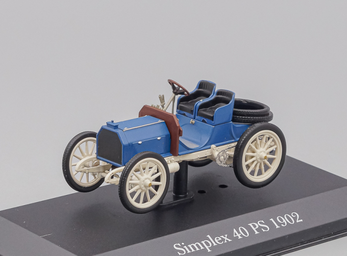 MERCEDES-BENZ 40 hp Mercedes-Simplex (1902), Mercedes-Benz Offizielle Modell-Sammlung 35, синий