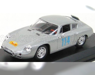 PORSCHE 1600gs Abarth N 114 Tour De Corse 1960 Bouchet - Mairesse, Silver