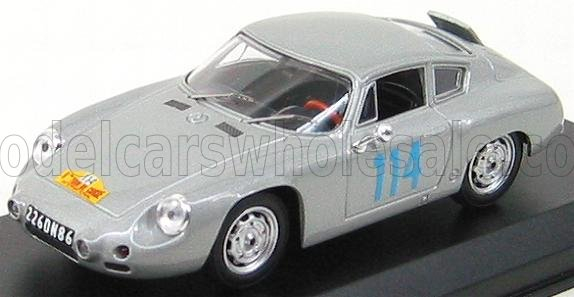 PORSCHE 1600gs Abarth N 114 Tour De Corse 1960 Bouchet - Mairesse, Silver