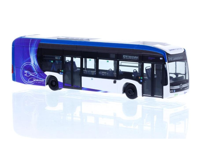 MERCEDES-BENZ eCitaro, das Stadtwerk Regensburg, blue/white