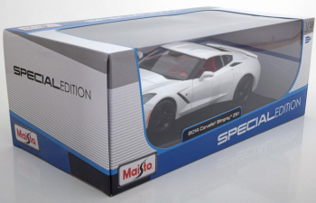 CHEVROLET Corvette Z51 Coupe Stingray (2014), white