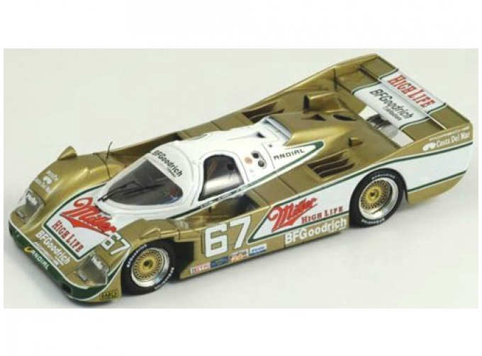 PORSCHE 962 No.67 Победитель Daytona 24 hours J.Andretti - D.Bell - B.Wollek (1989), gold