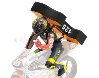 Фигурка Valentino Rossi 125 Gp Brno 1st World Champion (vord Cienpion) (1997), Blue Yellow