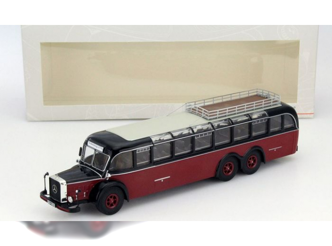 MERCEDES-BENZ O10000 Autobus (1938), red / black