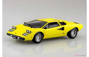 Сборная модель Lamborghini Countach LP400, Yellow