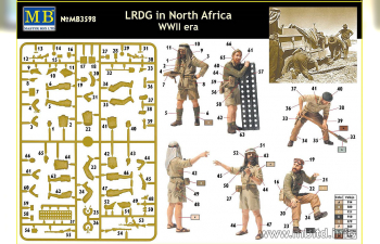 Сборная модель Группа дальней разведки. Северная Африка