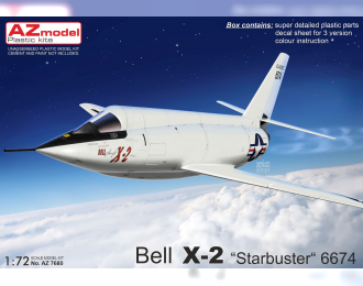 Сборная модель Bell X-2 „Starbuster“ 6674