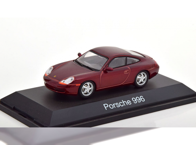 PORSCHE 911 (996) Coupe (1997), red metallic