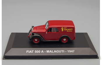 FIAT 500 Van Cicli Malaguti 1947, Bordeaux Black