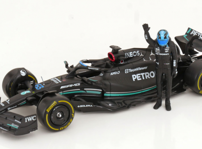 MERCEDES-BENZ GP F1 W14 Team Mercedes-amg Petronas Formula One №63 Season (2023) George Russell, Matt Black