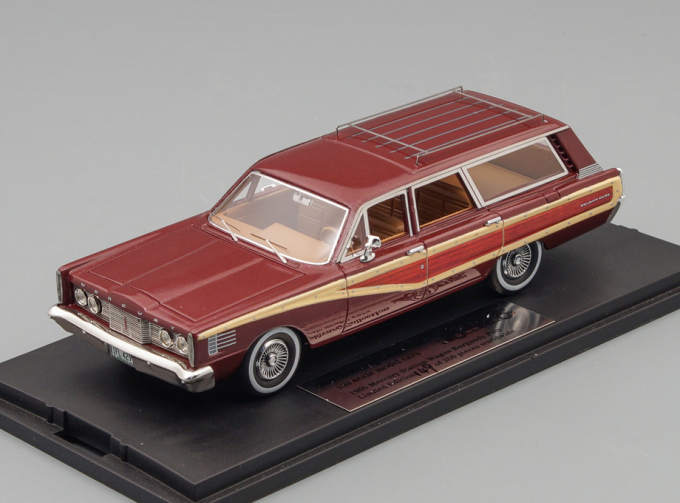 MERCURY Colony Park Station Wagon (1965), Burgundy Poly Red