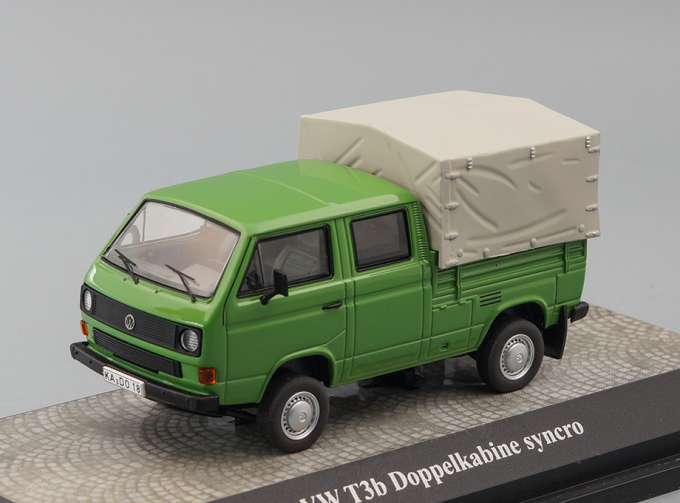 VOLKSWAGEN T3b Double Cabin Syncro 4х4 (1984), green