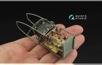 3D Декаль интерьера кабины Fokker D.VII (Wingnut Wings)