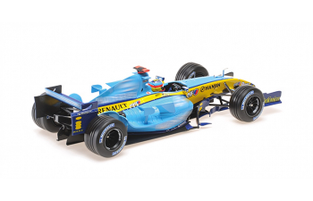 RENAULT F1 R25 Team Renault F1 №5 World Champion Winner Bahrain Gp (2005) Fernando Alonso, Light Blue Yellow