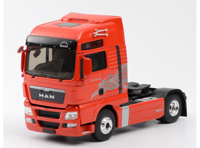 MAN TGX XXL Euro 5, Red