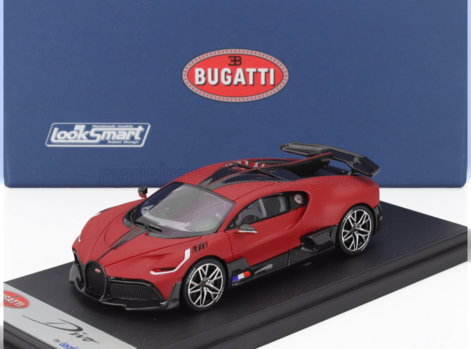 BUGATTI Divo (2020), Italian Matt Red Black